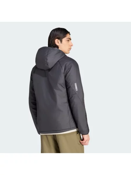 Bunda Terrex Multi CLIMAWARM Insulated Hooded černá