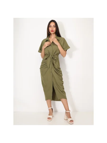 Šaty La Modeuse khaki