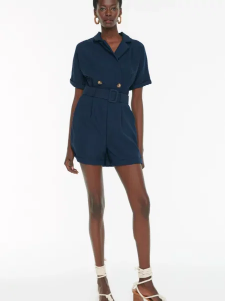 Kratki kombinezon Trendyol plava