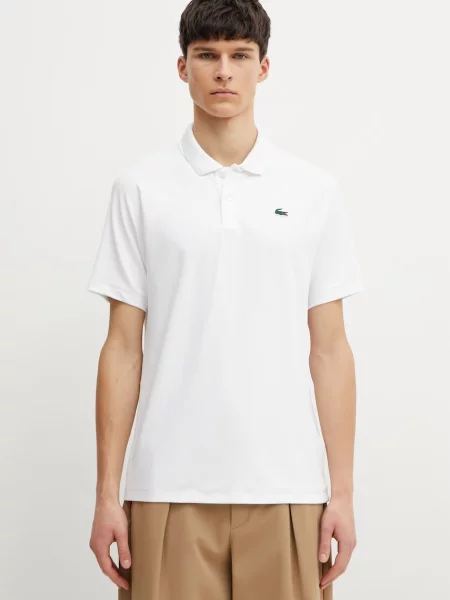 Lacoste tricou polo alb
