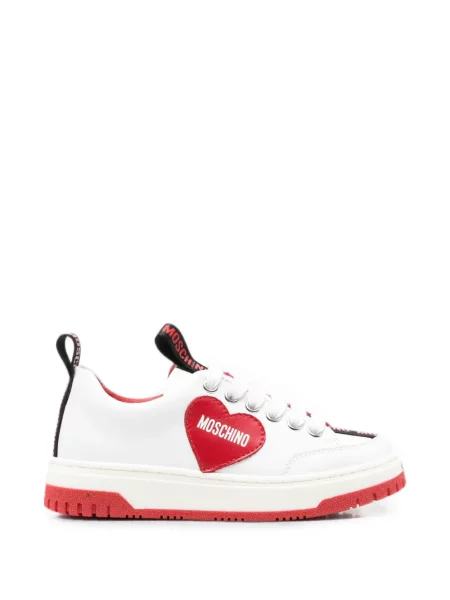Sneakersy dziecięce Moschino białe