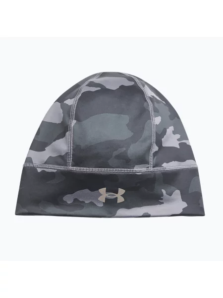 Căciulă de alergare pentru bărbați Under Armour Storm Storm Launch Beanie castlerock/black negru
