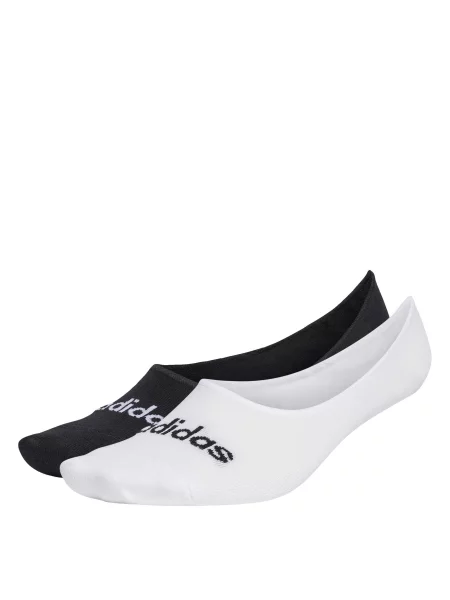 ADIDAS PERFORMANCE Șosete sport Thin Linear Ballerina 2 Pairs negru alb