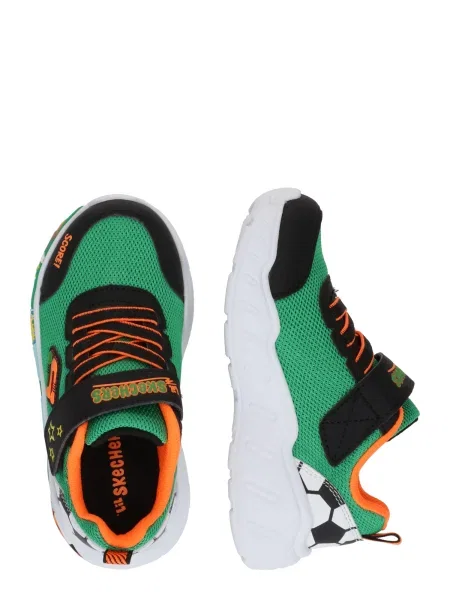 SKECHERS Nizke superge PLAY SCENE rumena oranžna / črna zelena