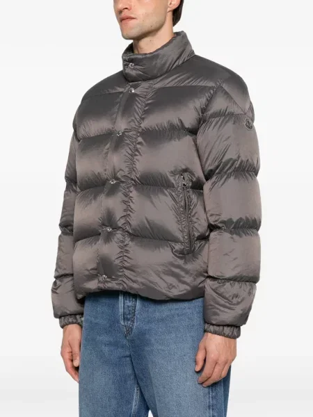 Geacă Moncler cu autograf gri