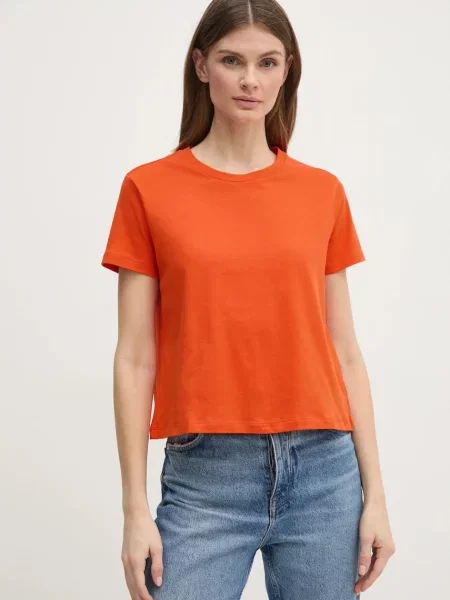 Тениска Sisley оранжево