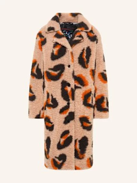 Frieda & Freddies Płaszcz Z Pluszowego Materiału beige beżowe