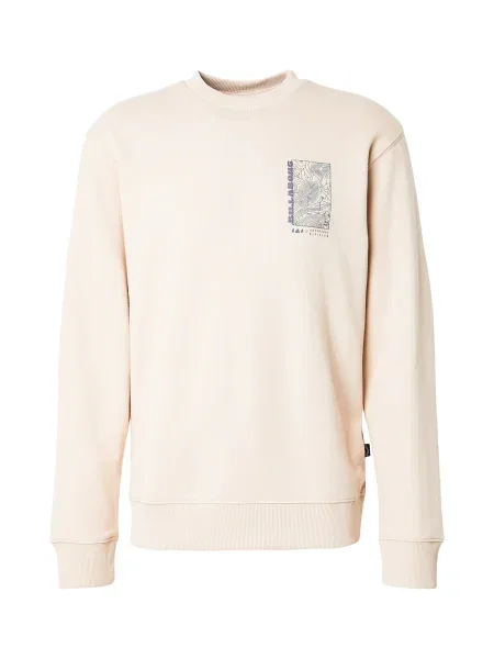 BILLABONG Tréning póló Compass homok / sötétzöld lila