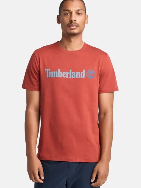 Timberland Majica Regular Fit rdeča