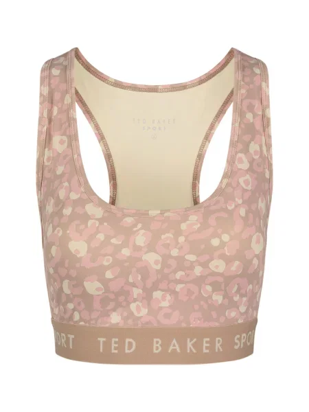 Ted Baker Sutien sport Essentials deschis / gri taupe / roz pal bej