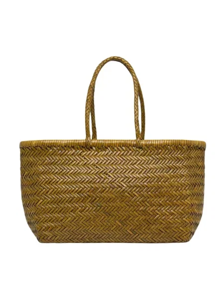 Dragon Diffusion torebka shopper skórzana zielona