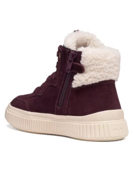 Geox Bakancs J Laquinny Girl Wpf M Bordó