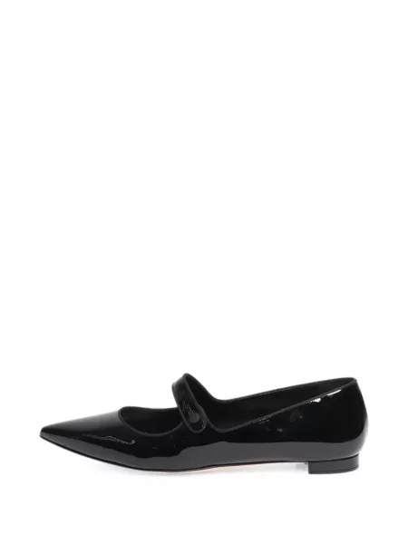 Pantofi cu toc Manolo Blahnik fără toc negru