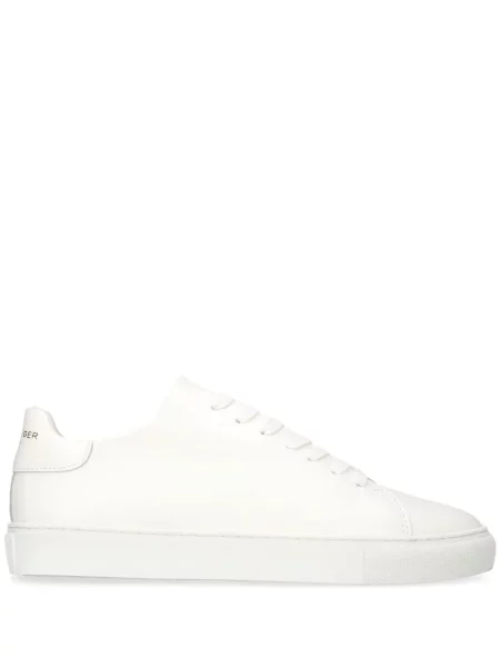 Sneakerși Kurt Geiger London cu șireturi din dantelă alb