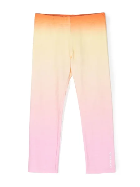 Legginsy dziecięce Givenchy żółte
