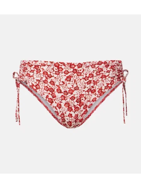 Bikini Isabel Marant cu model floral roșu