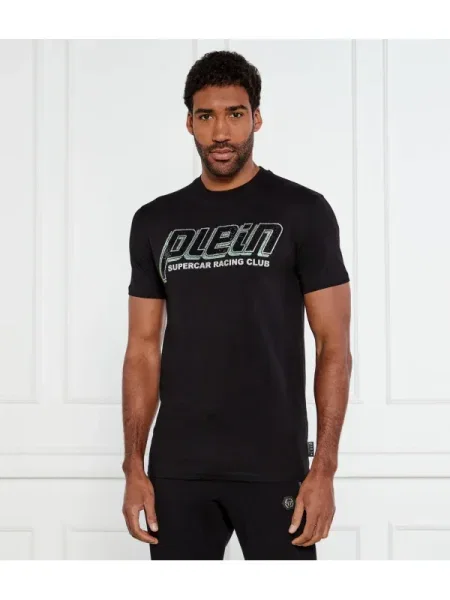 Philipp Plein Tricou Racing Club negru