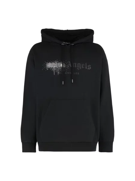 Bluza z kapturem Palm Angels z kapturem czarna