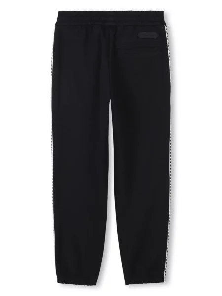 Spodnie dziecięce Lanvin Enfant czarne