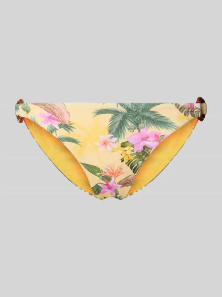 Figi bikini we wzór na całej powierzchni model LIMETROPIC VAIVA' Banana Moon żółte