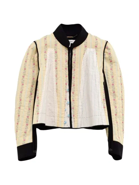 Matlasat geacă Chloé cu model floral cu imagine