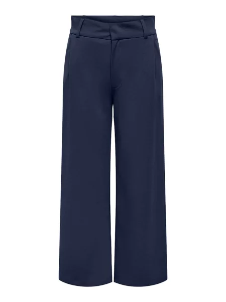 JDY Pantaloni cutați JDYGEGGO închis albastru