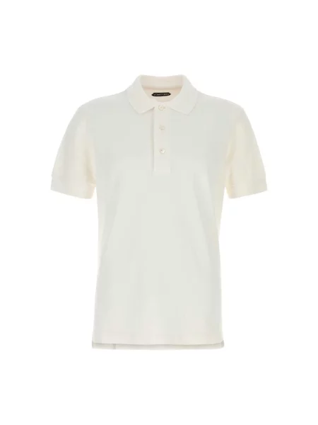Koszulka polo Tom Ford biała