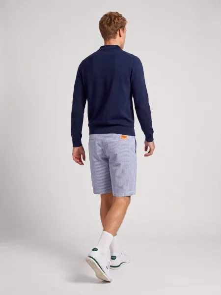 Tricou polo Lacoste albastru