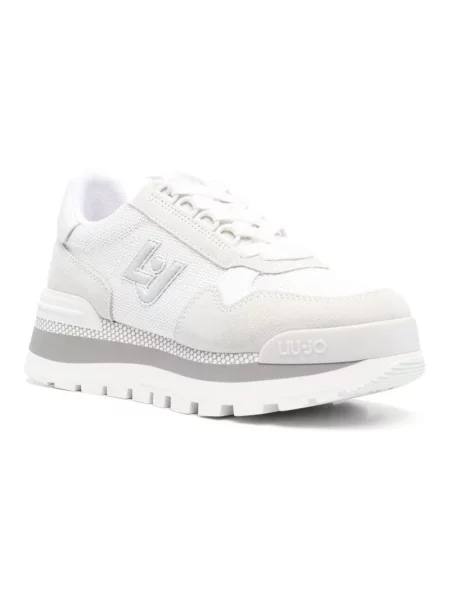Sneakersy Liu Jo skórzane białe