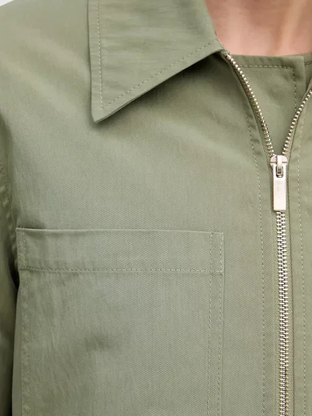 Куртка Sisley демісезонна oversize зелений