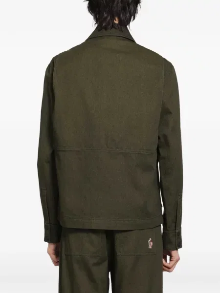 Geacă Moncler Grenoble verde