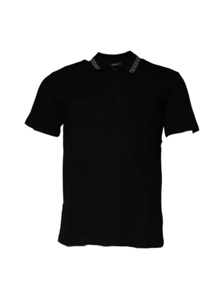 Koszulka polo Versace czarna