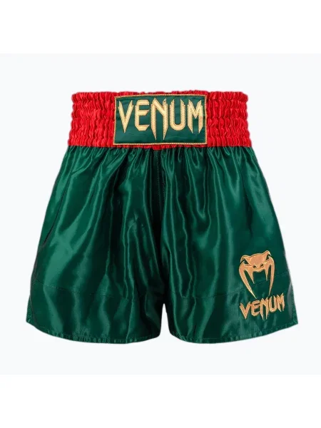 Мъжки тренировъчни шорти Venum Classic Muay Thai khaki зелено
