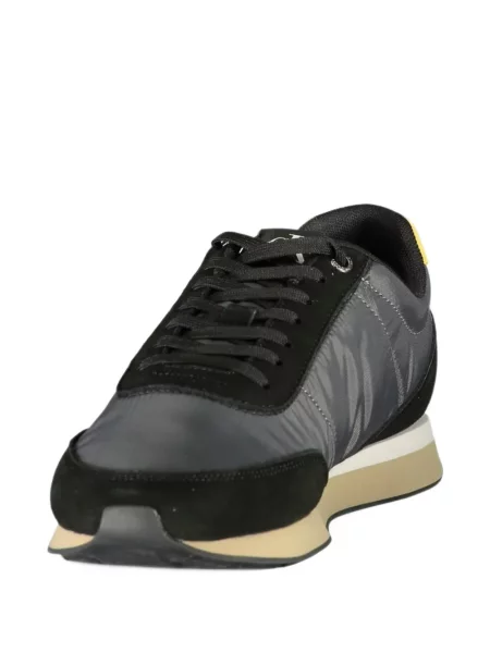 Sneakerși Calvin Klein cu imagine negru