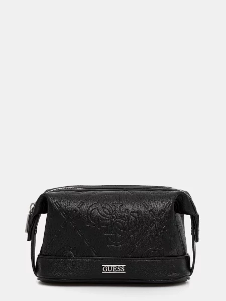 Pungă cosmetică Guess negru