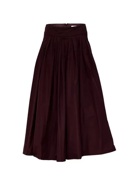Tafta fustă midi 's Max Mara roșu