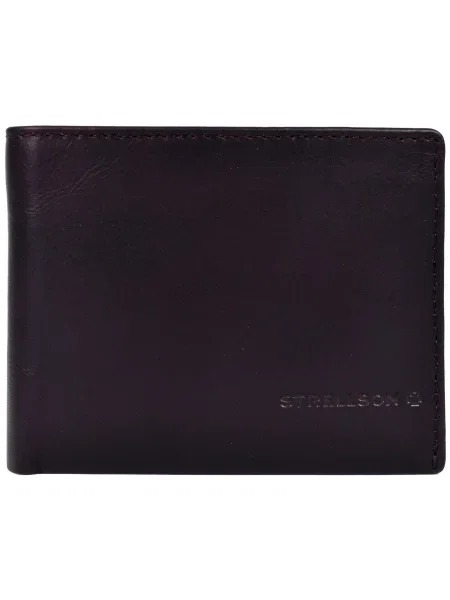 STRELLSON Peněženka Brick Lane Jaden Billfold' černá