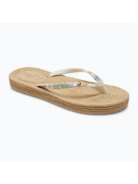 Șlapi pentru femei ROXY South Beach III black print negru