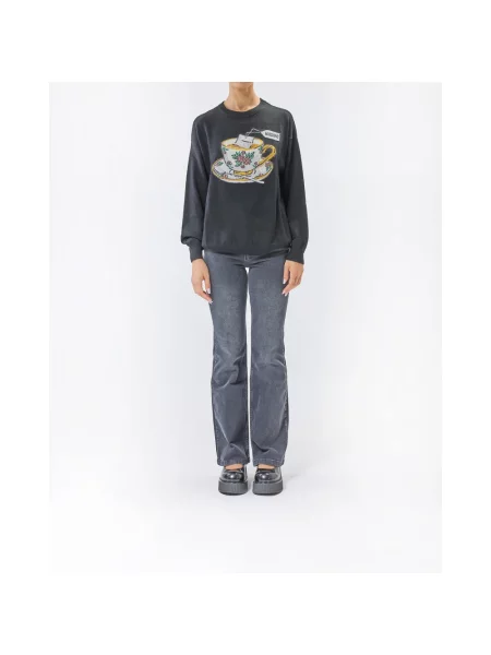 Sweter Moschino wełniany czarny