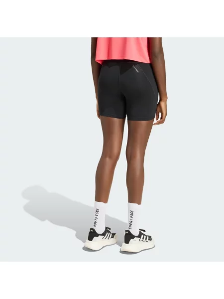 Krótkie legginsy adidas Runners czarne