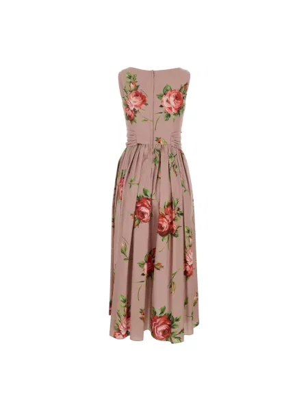 Sukienka Dolce And Gabbana różowa