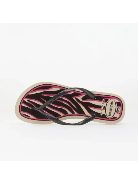Sneakers Havaianas Slim Animals Beige/ Dark Grey Metallic EUR bej