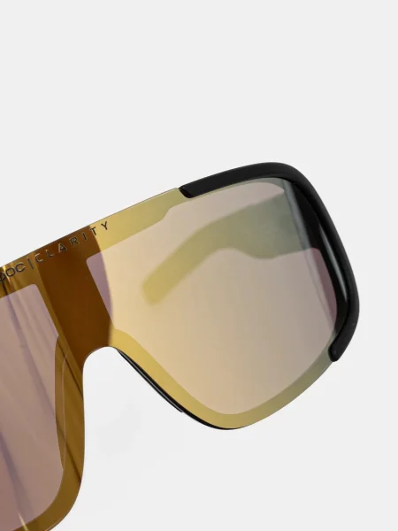 Olcsóbban. POC Aspire uranium black/clarity road/partly sunny gold napszemüveg. Méret: OS fekete