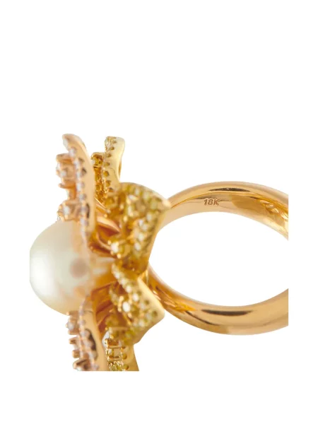 Inel Lb Exclusive cu perle roz