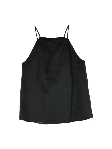 Top Max Mara Studio bez rękawów czarny