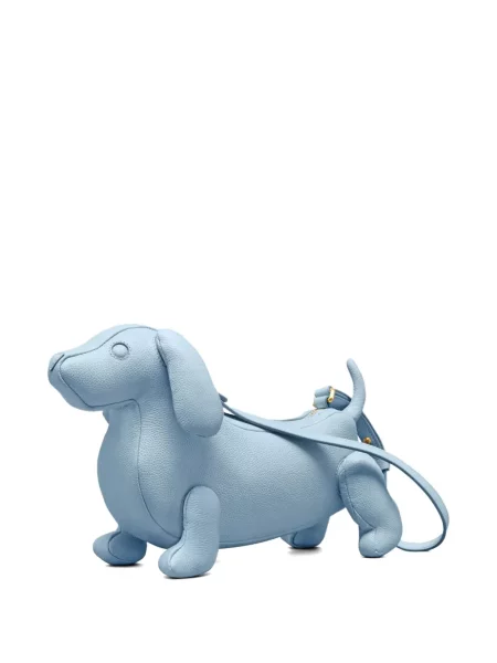 Geantă plic Thom Browne albastru