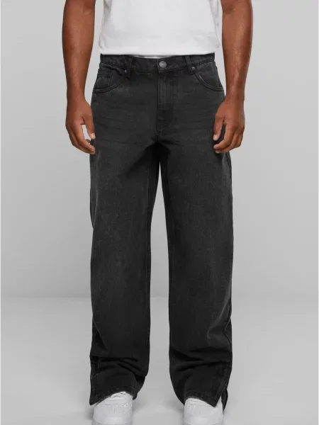 Blugi drepți Urban Classics negru