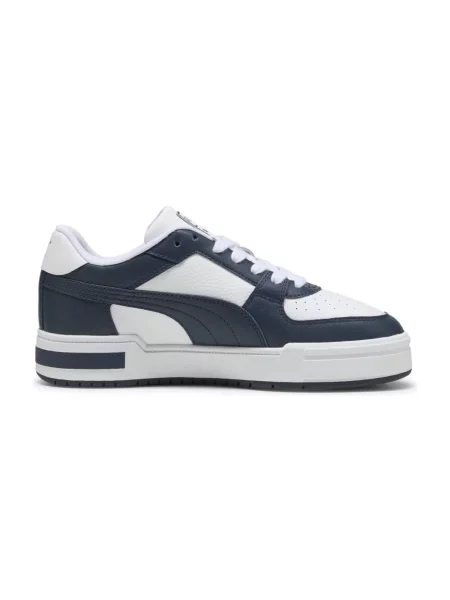 Sneakersy Puma skórzane klasyczne niebieskie