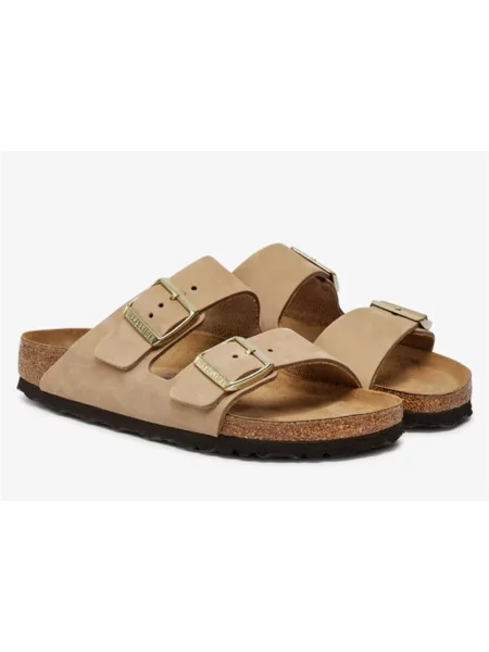 BIRKENSTOCK Pantofle Arizona cappuccino béžové