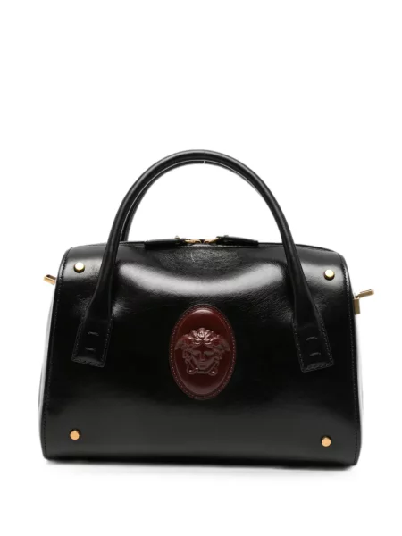 Geantă shopper Versace negru